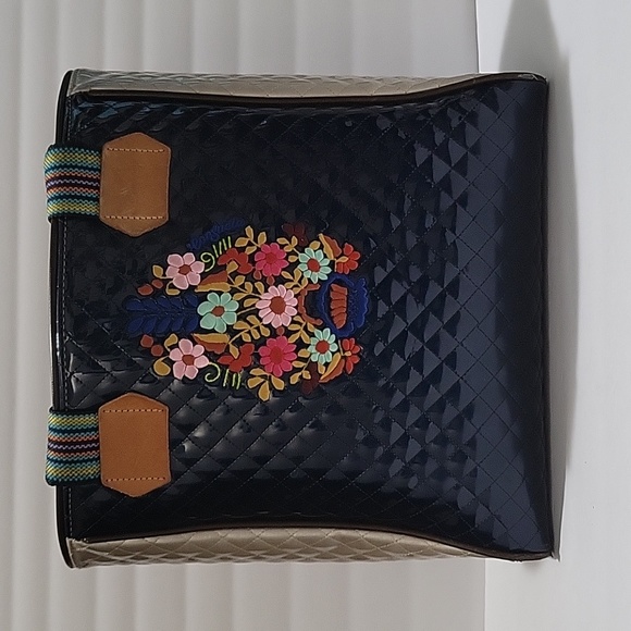 Consuela Bags Consuela Felicia Quilted Embroidered Tote Poshmark